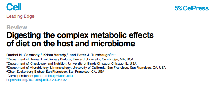 Nature丨卡路里的新认知，强调饮食模式与肠道微生物组的相互影响